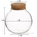 Heat resistant food jar glass